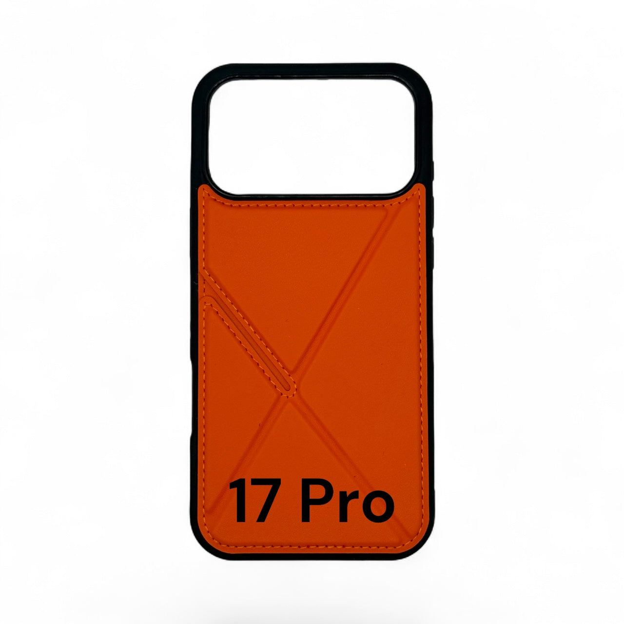 IPhone 17 PRO - ELITE CASE ORANGE WITH CARD SLOT