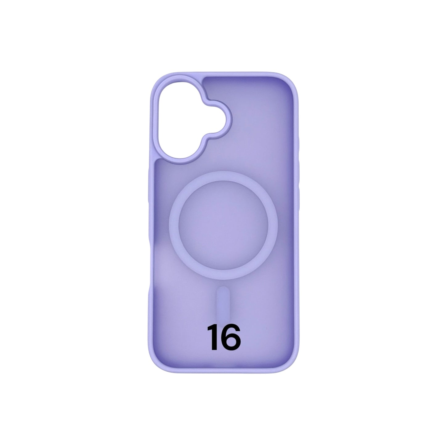 IPhone 16 - Glaze case light purple with magsafe