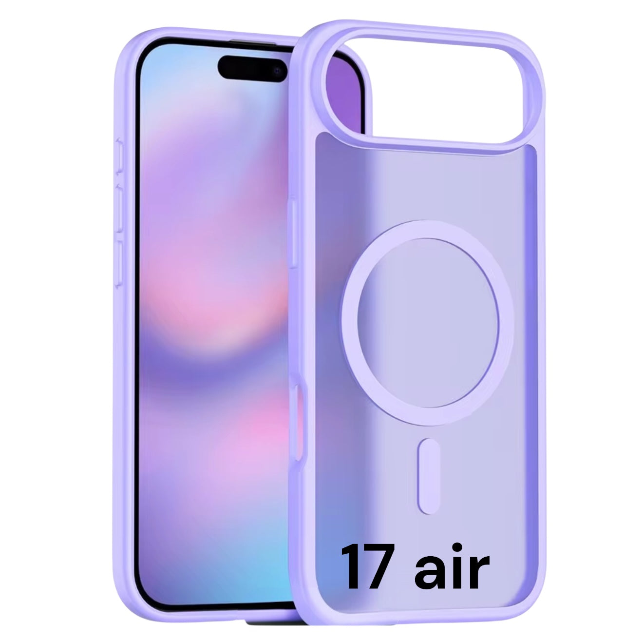 IPhone 17 AIR - Glaze case light purple with magsafe