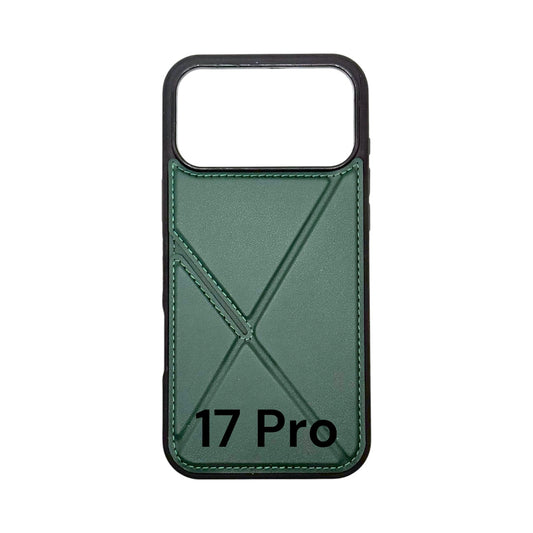 IPhone 17 PRO - ELITE CASE GREEN WITH CARD SLOT