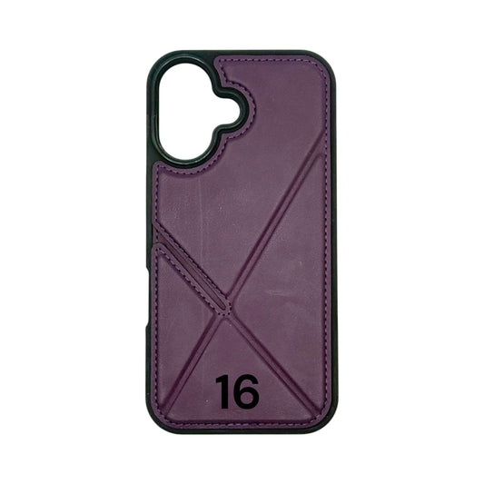 IPhone 16 - ELITE CASE PURPLE WITH CARD SLOT