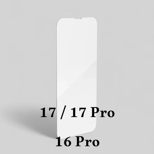 Japanese Quality Tempered Glass Screen Protector for IPhone 17 /  17 Pro / 16 Pro