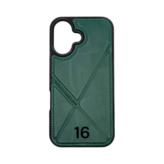 IPhone 16 - ELITE CASE GREEN WITH CARD SLOT