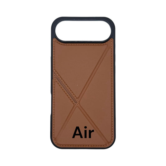 IPhone 17 AIR - ELITE CASE BROWN WITH CARD SLOT