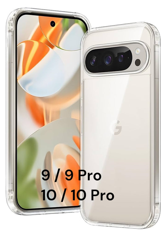 Google Pixel 9 / 9 Pro / 10 / 10 Pro -  Resilica case clear