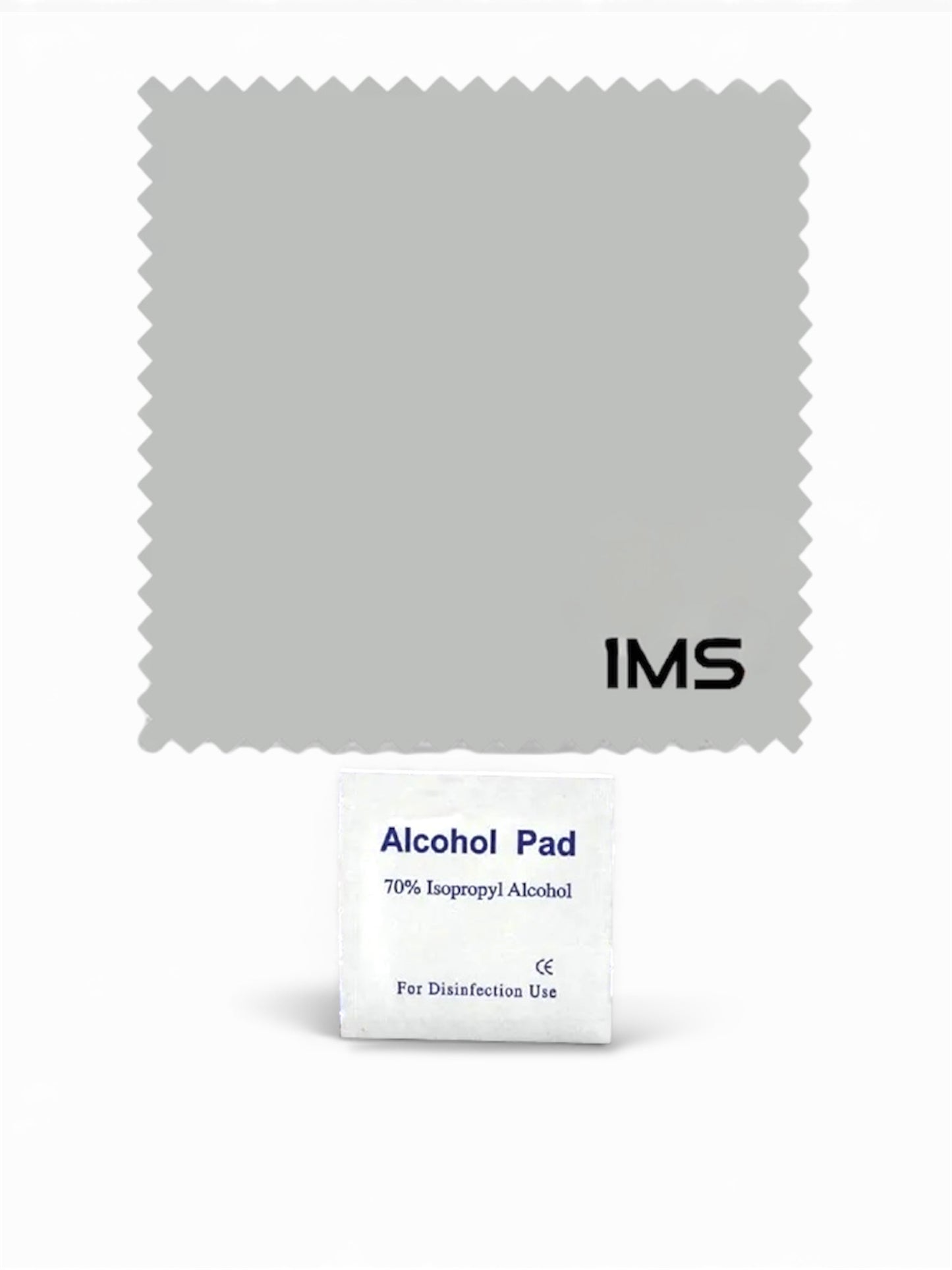 Pack of 50 Microfiber Cloth / Alcohol Pads (Bulk)