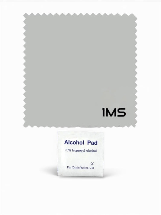 Pack of 50 Microfiber Cloth / Alcohol Pads (Bulk)
