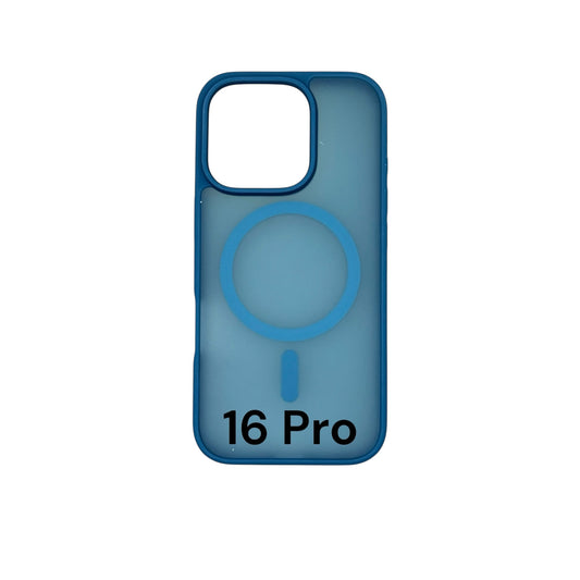 IPhone 16 Pro -  Glaze case navy blue with magsafe