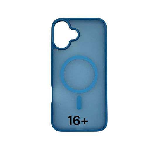 IPhone 16+  Glaze case navy blue with magsafe