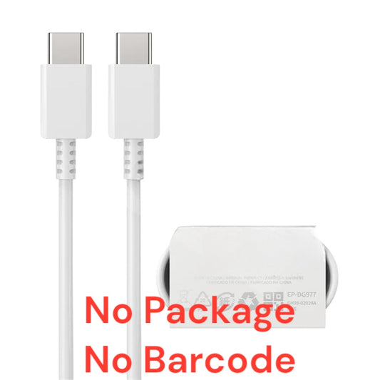 Usb-C to Usb-C  Cable White 1M / 3Ft Bulk (No packaging)