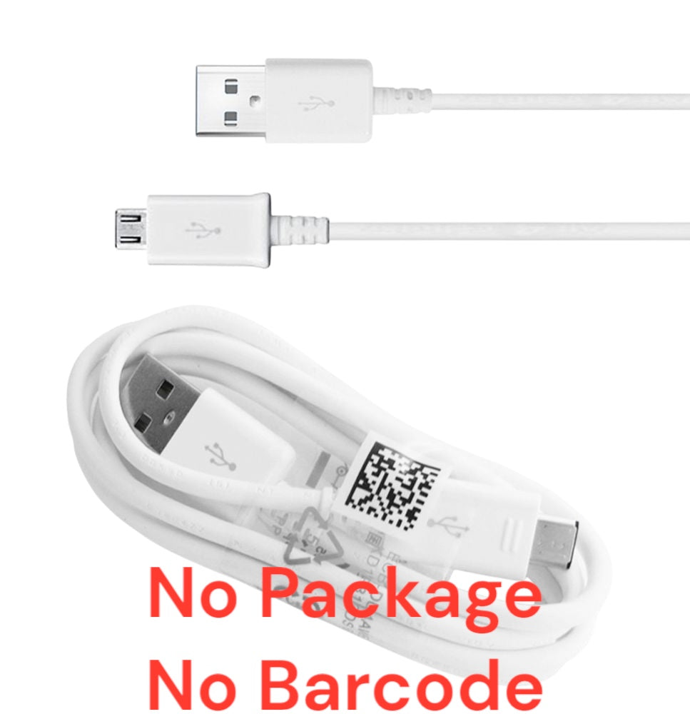 Micro Usb  Cable White 1M / 3Ft Bulk (No packaging)