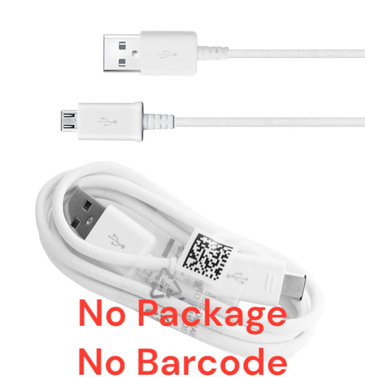Micro Usb  Cable White 1M / 3Ft Bulk (No packaging)