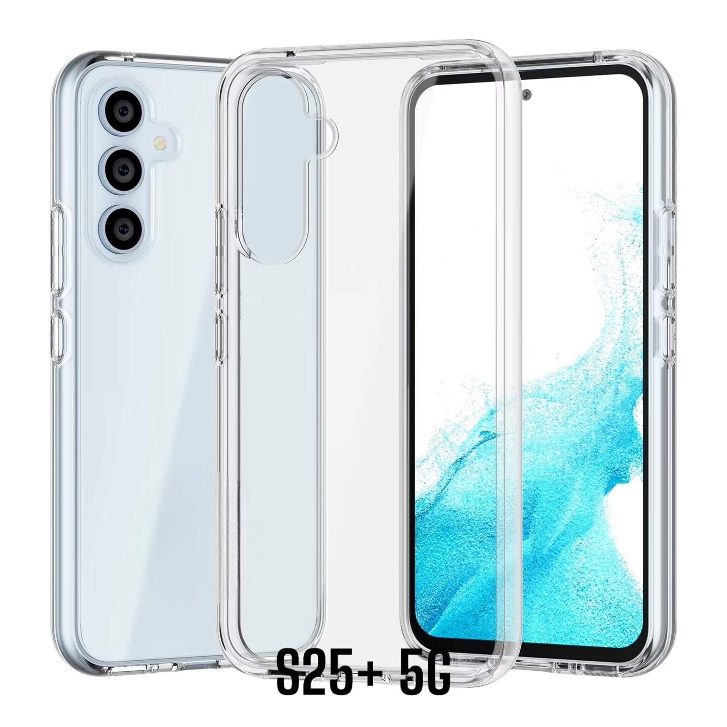 Samsung S24+ / S25+   Resilica case clear